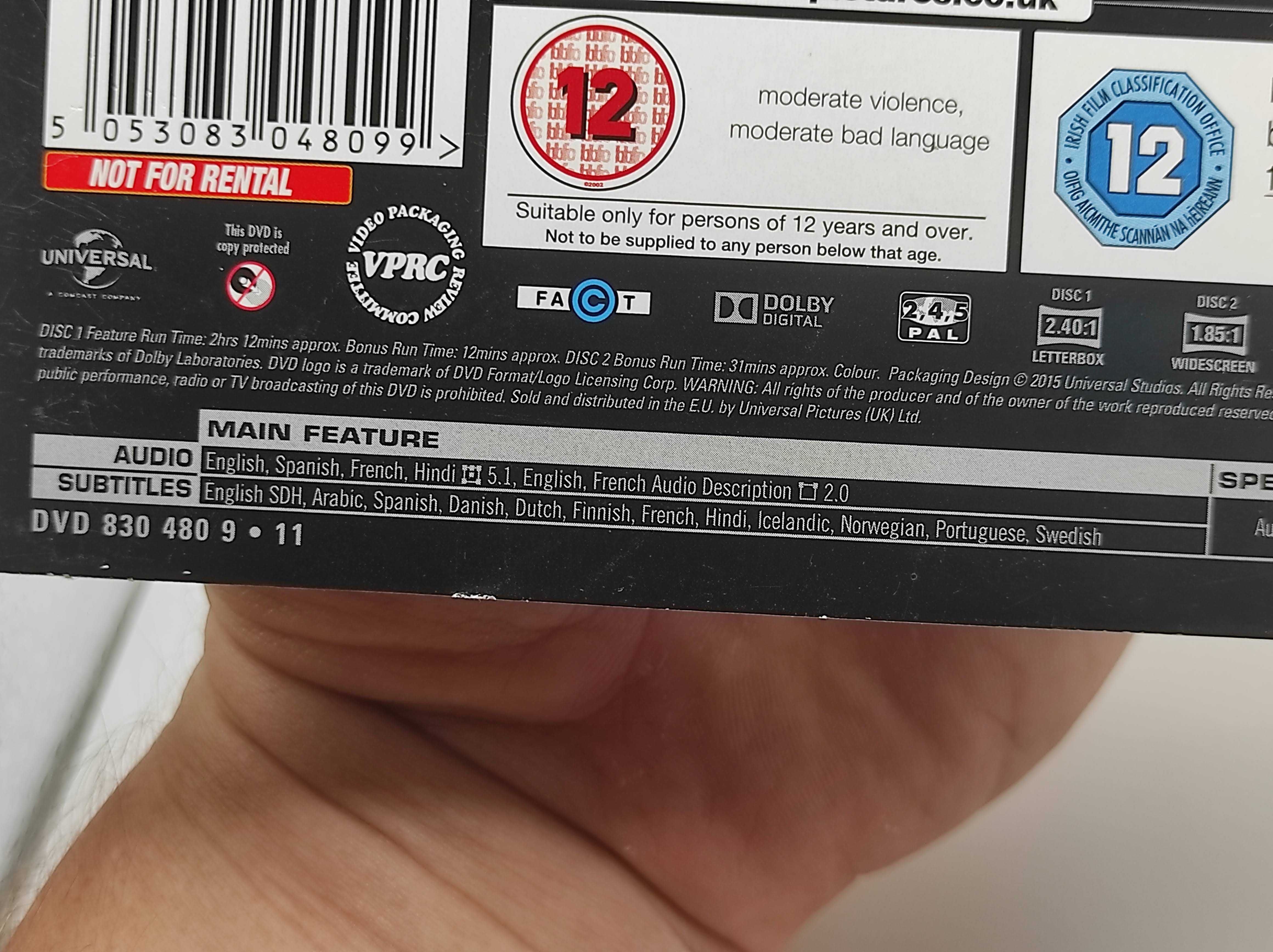 DVD film Szybcy i wściekli 7, fast and furious 7 wydanie specjalne