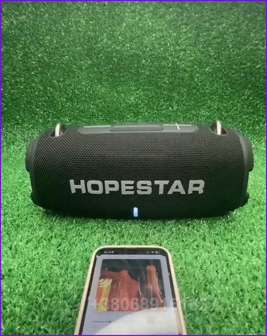 Bluetooth колонка портативна потужній звук вологозахист hopestar H50