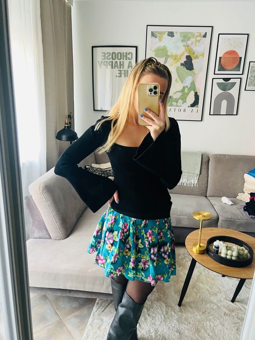 Spódnica mini H&M rozmiar S/36