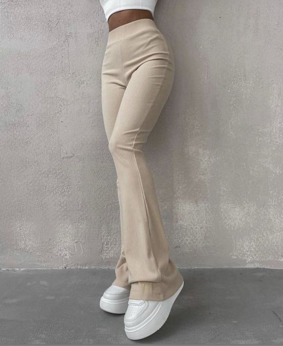 Лосіни (легінси) кльош в рубчик