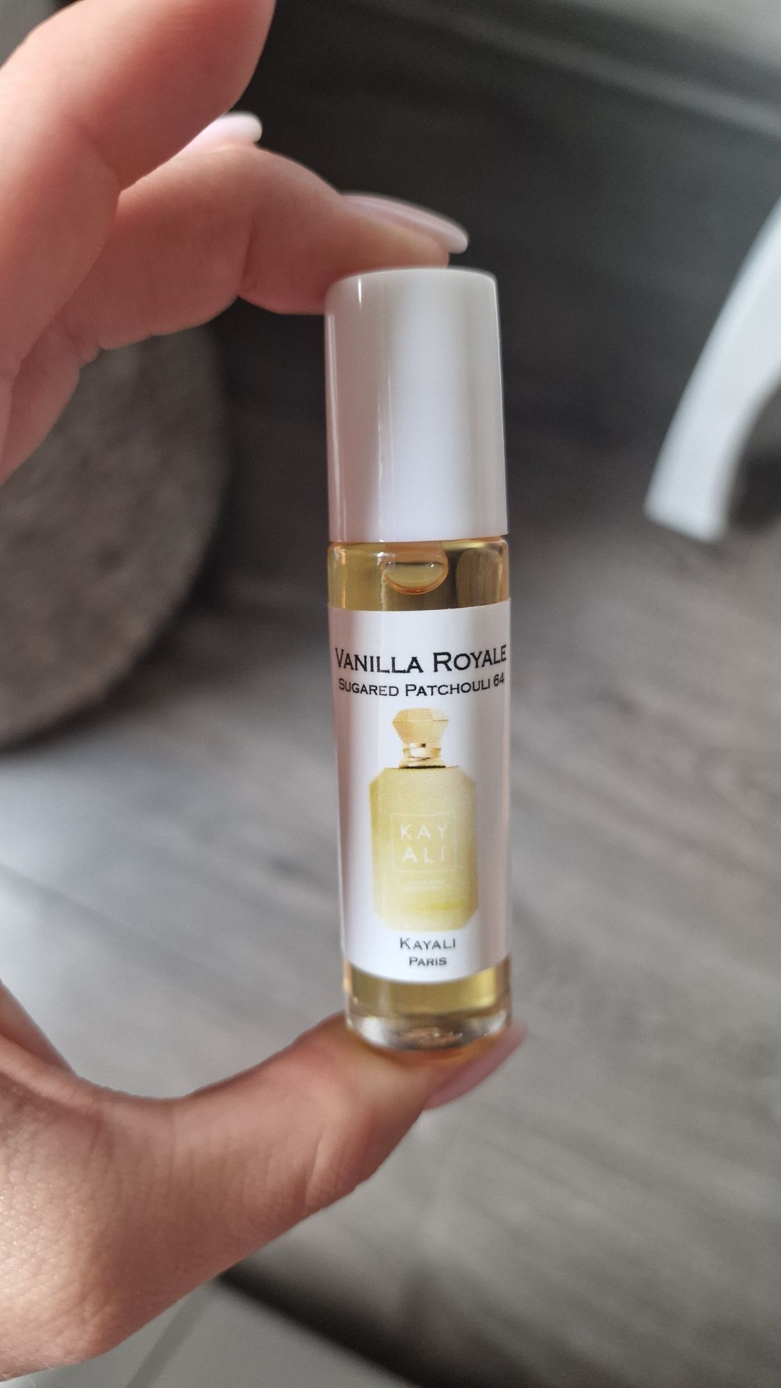 Масляные духи Vanilla royale sugared patchouli 64 Kayali