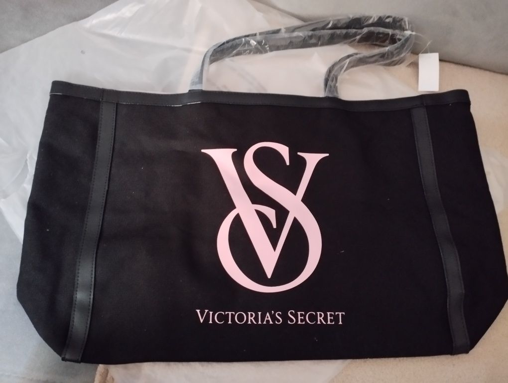 Victoria's Secret torba torebka zakupy plaża ORYGINALNA