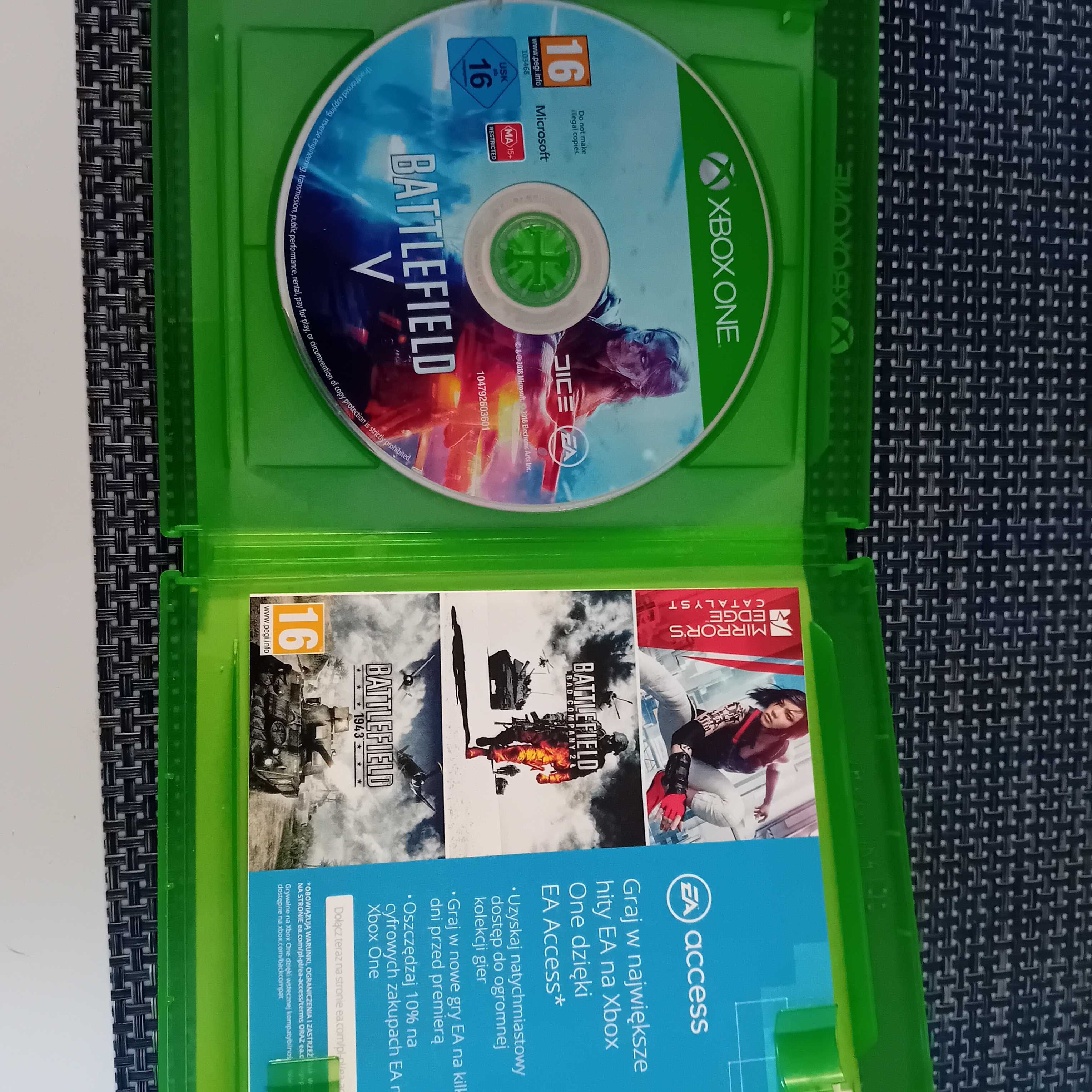 Gra BATTLEFIELD V na konsolę XBOX ONE używana w bardzo dobrym stanie