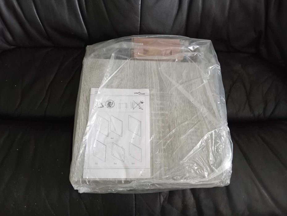 Szafka na buty, szary dąb sonoma