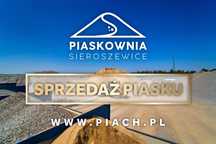 Piasek, piach, pospółka do zagęszczania (zagęszczanie) - z kopalni