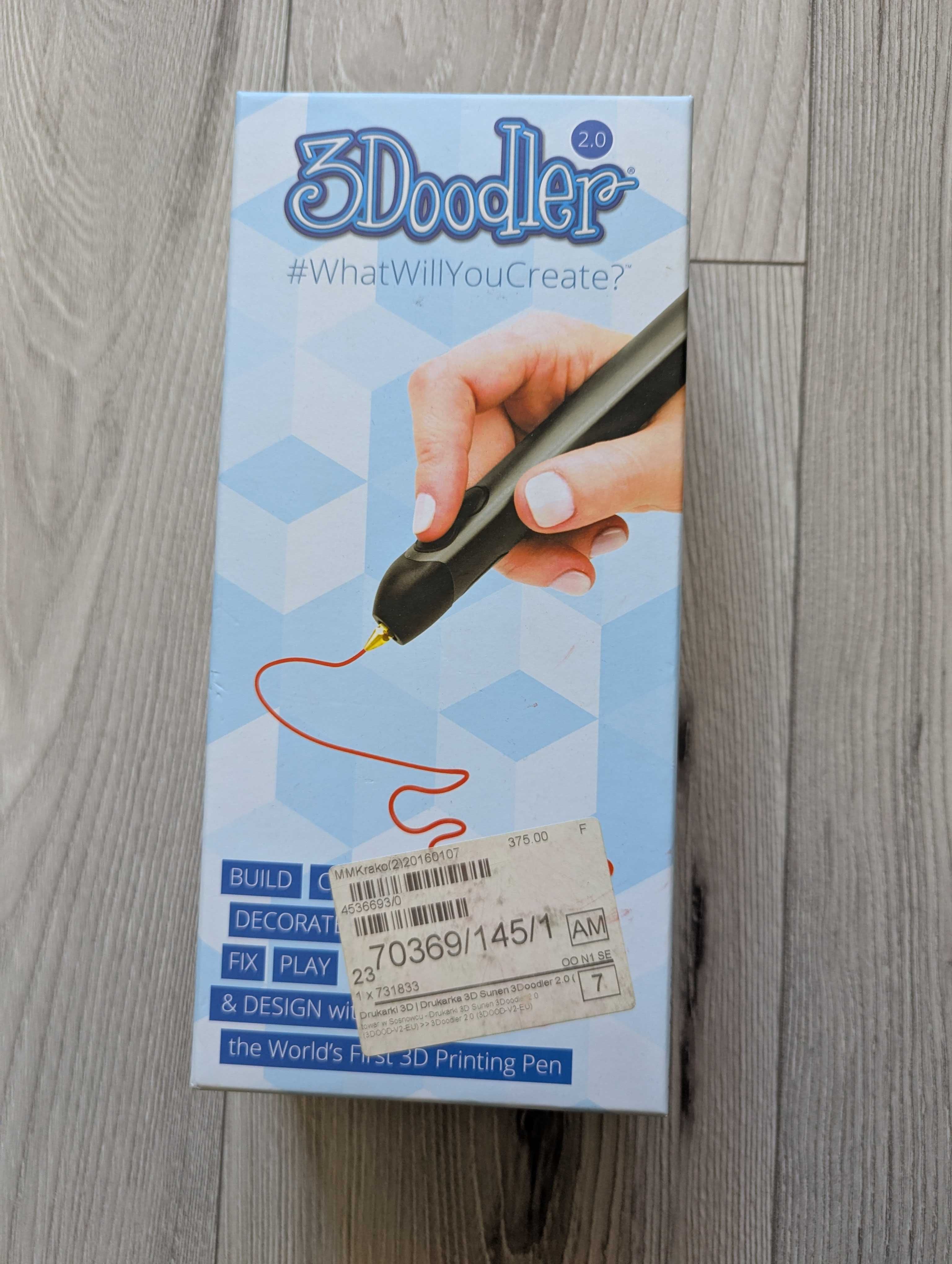 Dlugopis 2D 3Doodler drukarka 3d (2.0)