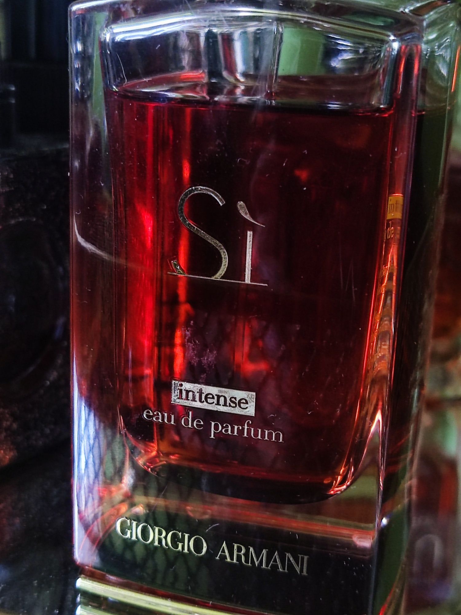 Giorgio Armani Si Intense edp stara wersja 2021 produkcja 2020 perfumy