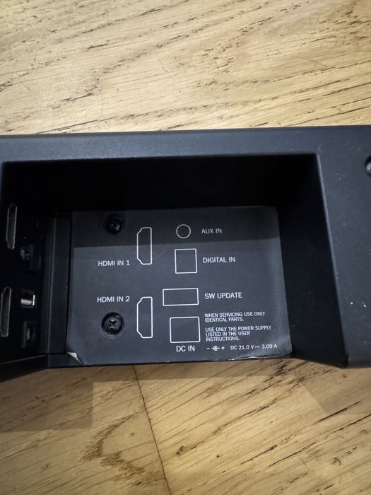 Magnat SBW 250, soundbar + subwoofer aktywny, bluetooth, 3x HDMI, bass