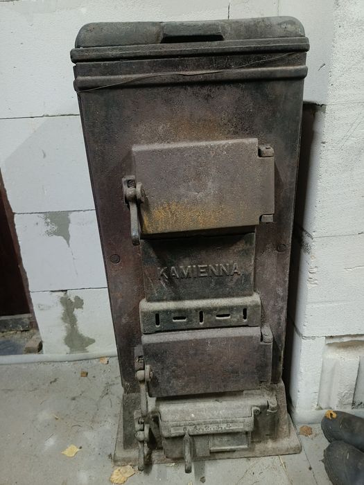 Piec Piecyk Koza zeliwna masywna