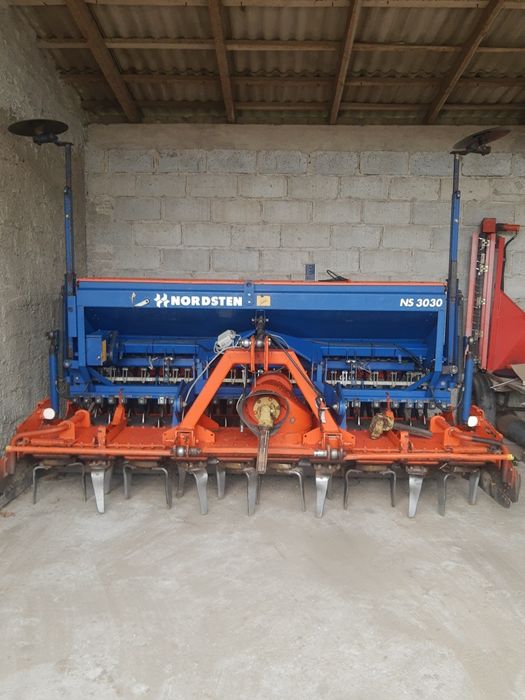 Zestaw uprawowo siewny 3 m  Kuhn + siewnik Nordsten