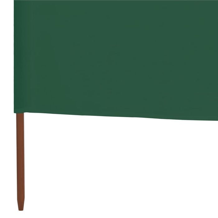 vidaXL Parawan 9-skrzydłowy z tkaniny, 1200x80 cm, zielony