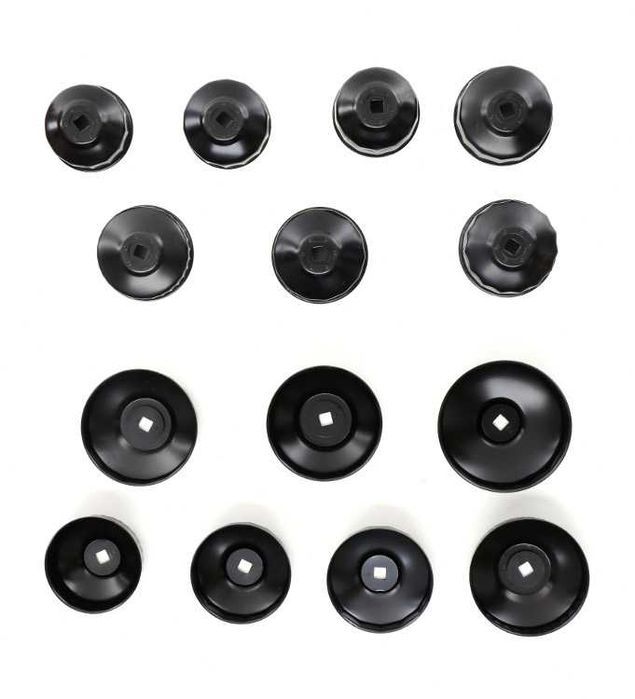 Zestaw klucz nasadowych do filtrów oleju 15-el. klucze do filra oleju