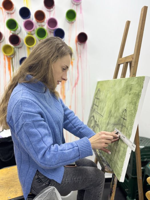 Учитель рисования, малювання