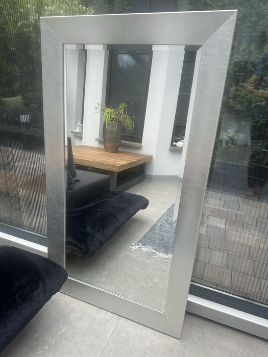 Lustro Srebny maat w ramie 1.20 m wysokie,60 szerokość.Odbiór osobisty