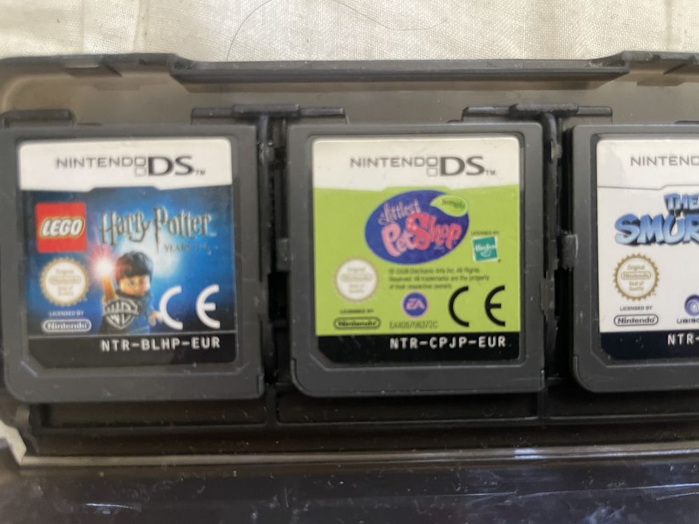 Komplet nowych gier nintendo ds harry potter smerfy petshop okazja