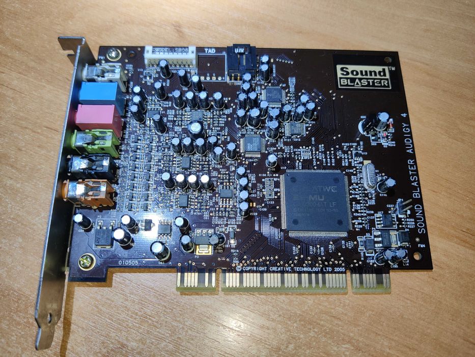 PCI - звукова карта Creative Sound Blaster Audigy 4 SB0610