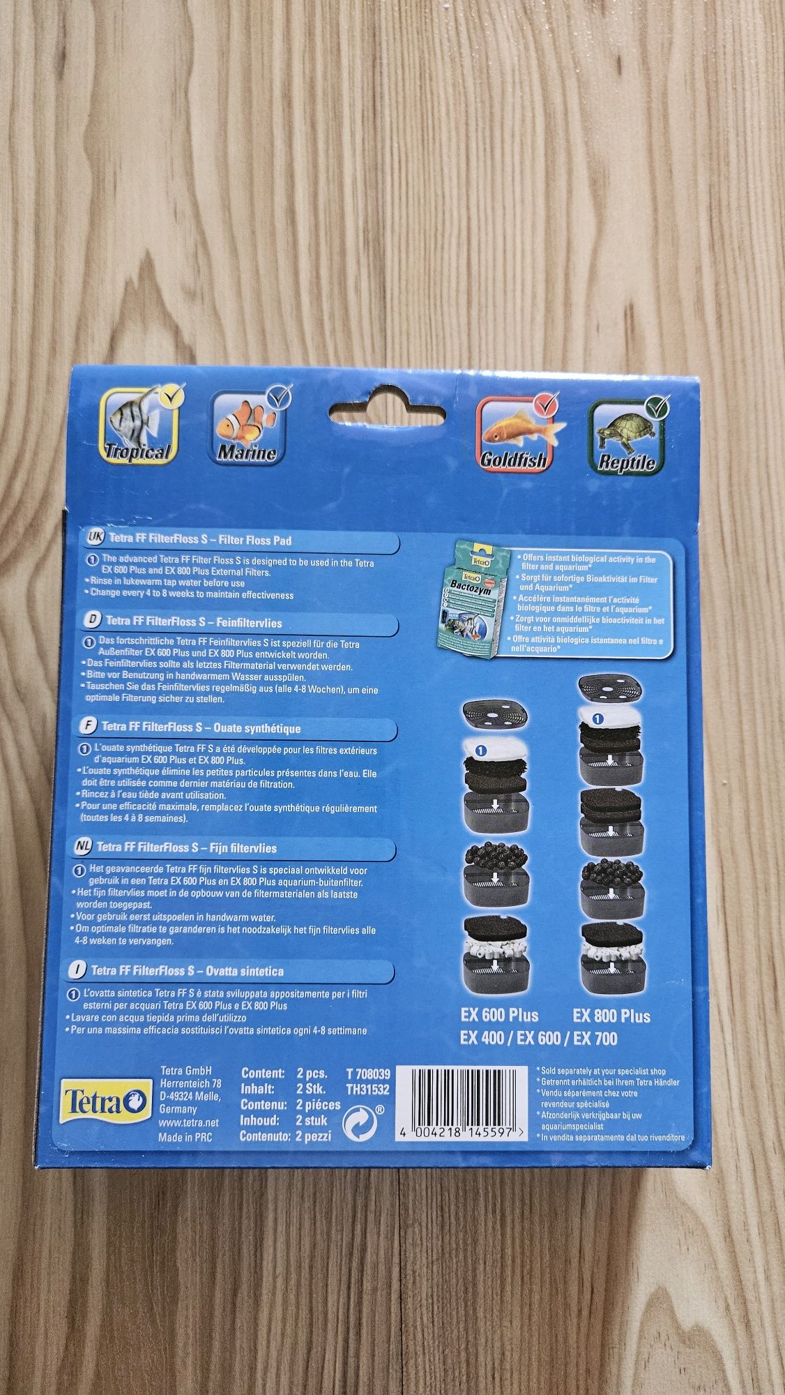 Tetra wata filtracyjna FF FilterFloss S (2 szt.)