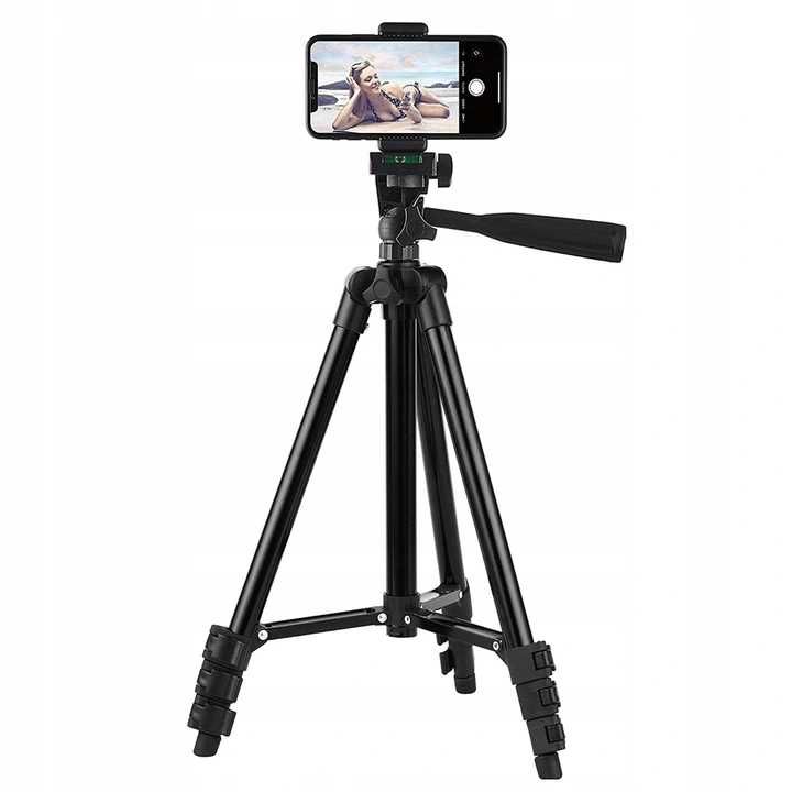 STATYW NA APARAT telefon stojak tripod 103cm uchwyt zdjęć z pilotem g