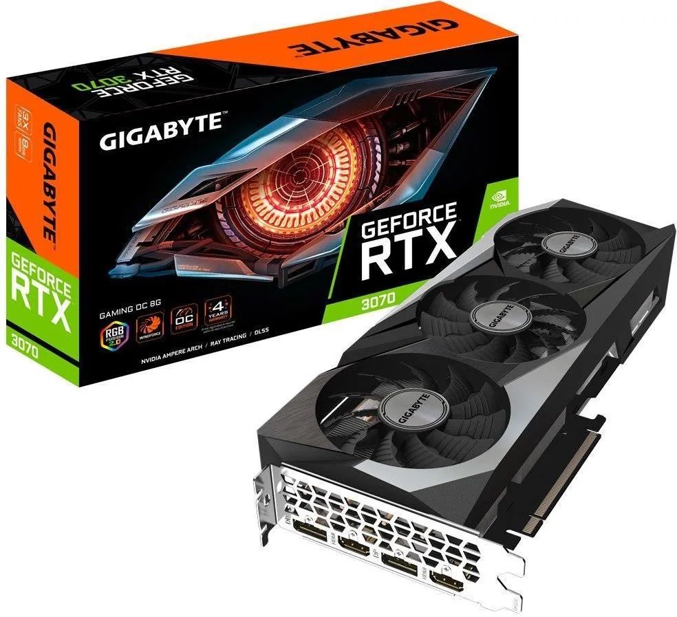 Karta Graficzna Gigabyte GeForce RTX 3070 GAMING OC 8GB GDDR6