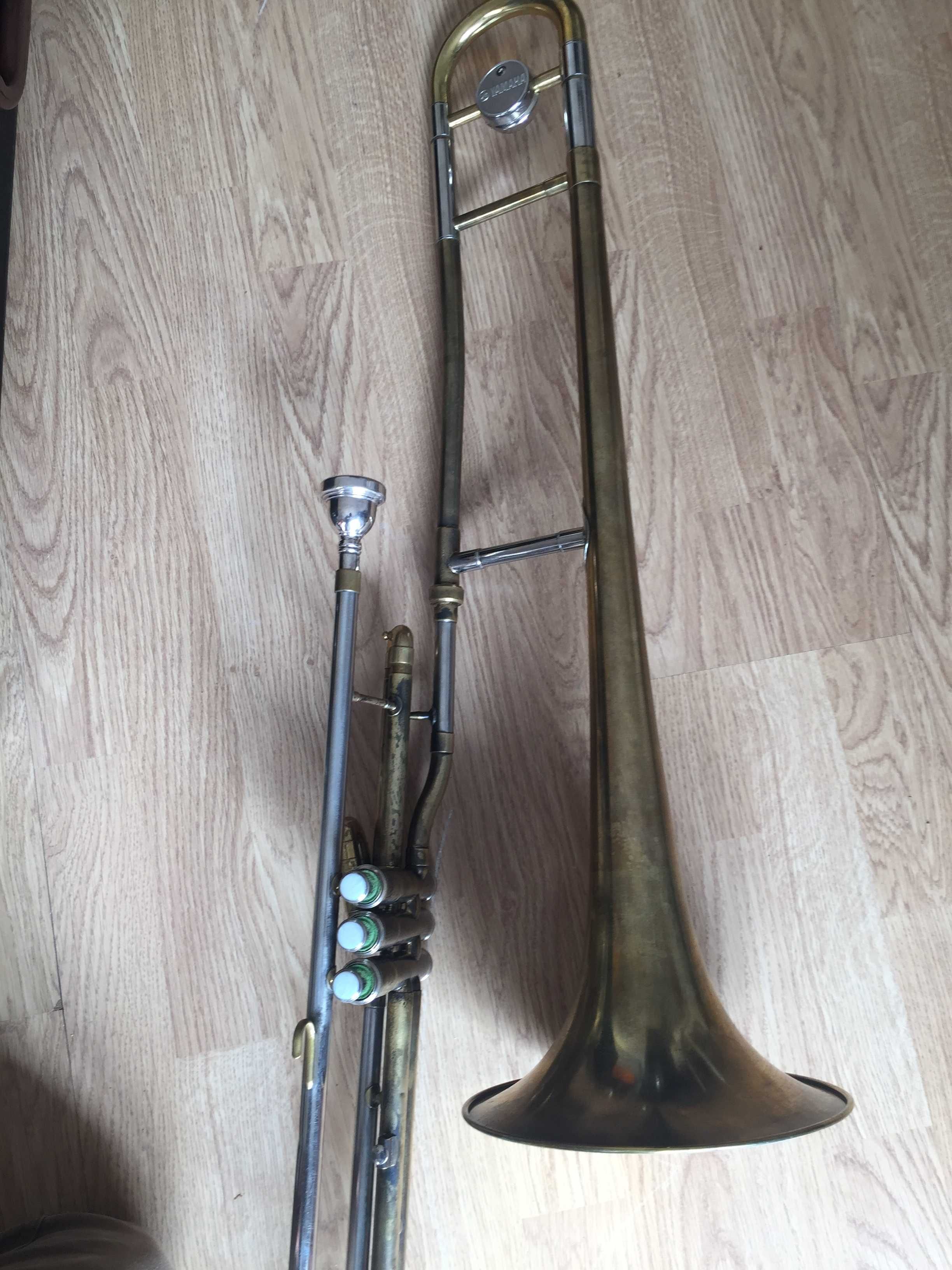 Trombone yamaha pistões em dó