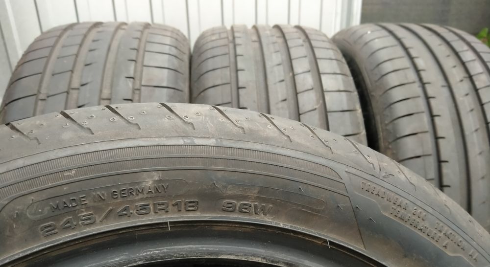 245/45r18 96W rant 8mm GOODYEAR Eeagle F1 Asymmetric3 245/45/18 96W