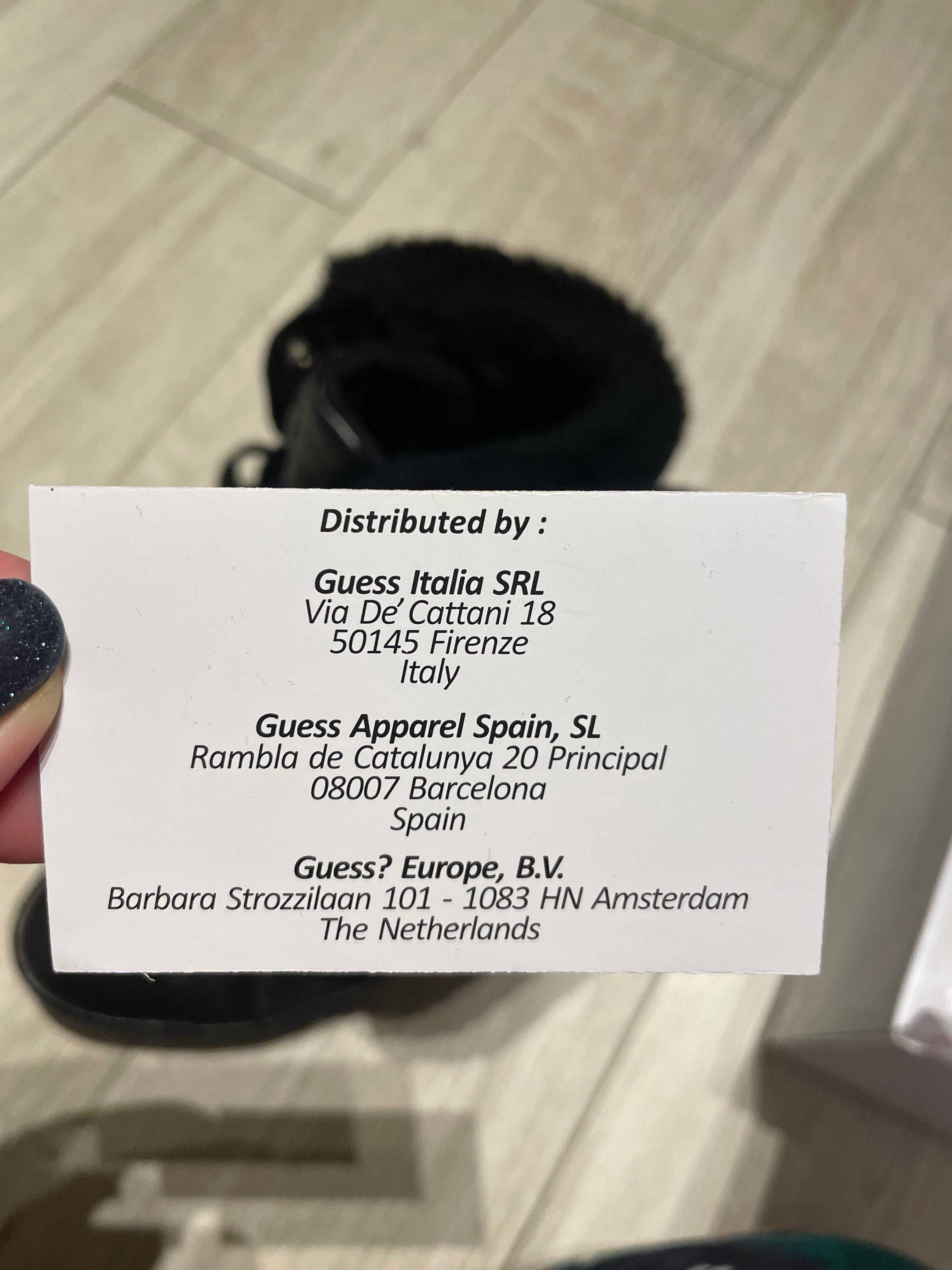Guess Sneakersy na koturnie ocieplane