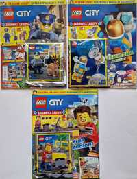 3 nowe Magazyn Lego City+ astronauta +policjant +pies+ubijarka