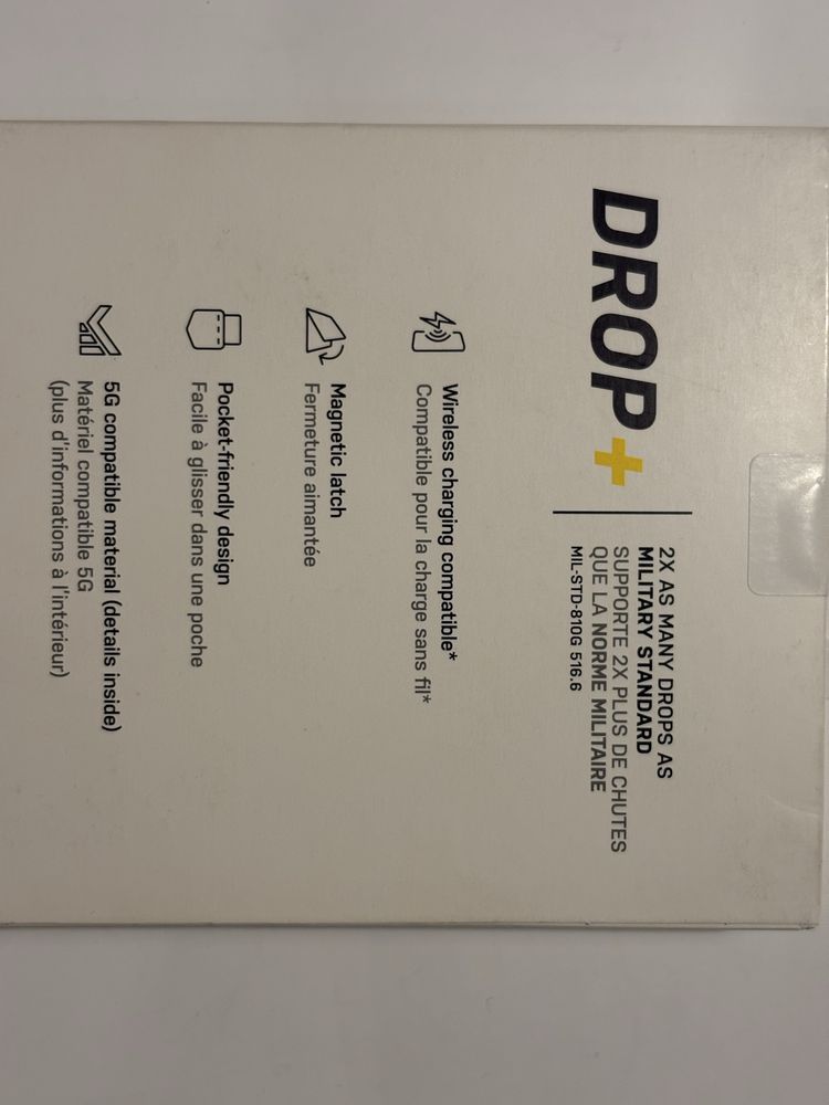 Capa Otter box Samsung Galaxy S23+ flip cover preta