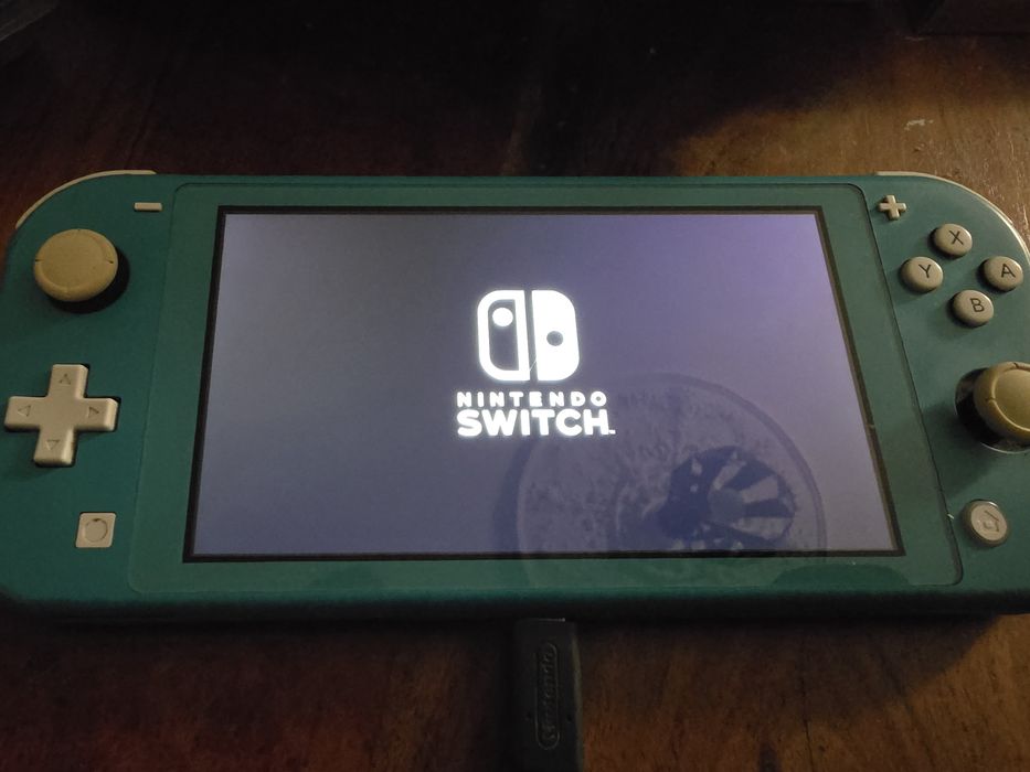 Nintendo switch lite turquesa desbloqueada