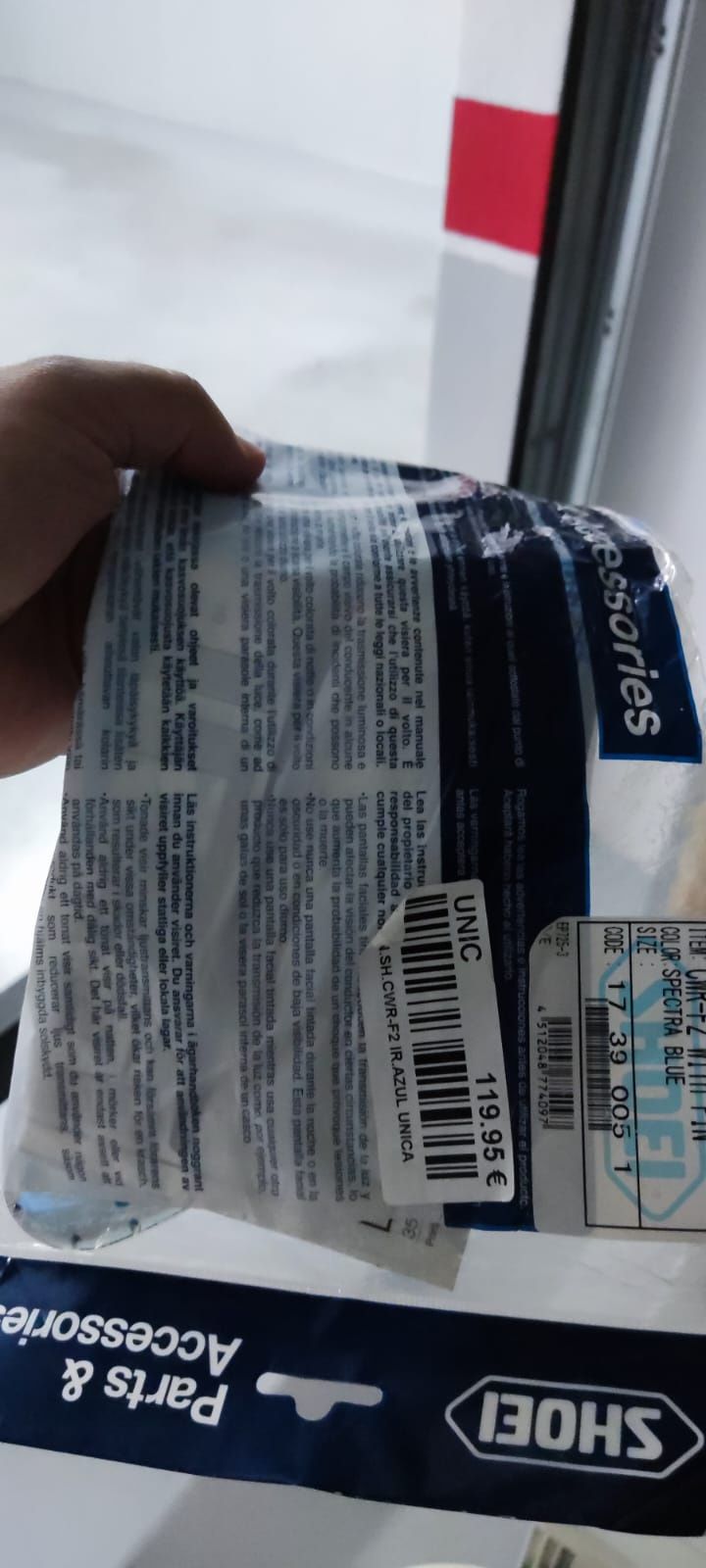 Capacete Shoei NXR2 tamanho S + Viseira