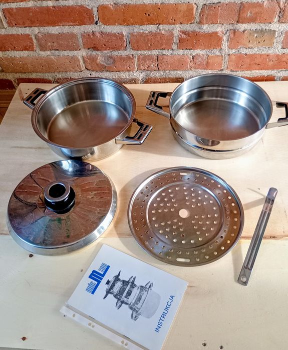 Zestaw garnek do gotowania na parze Unic-mann premium Zepter Philipiak