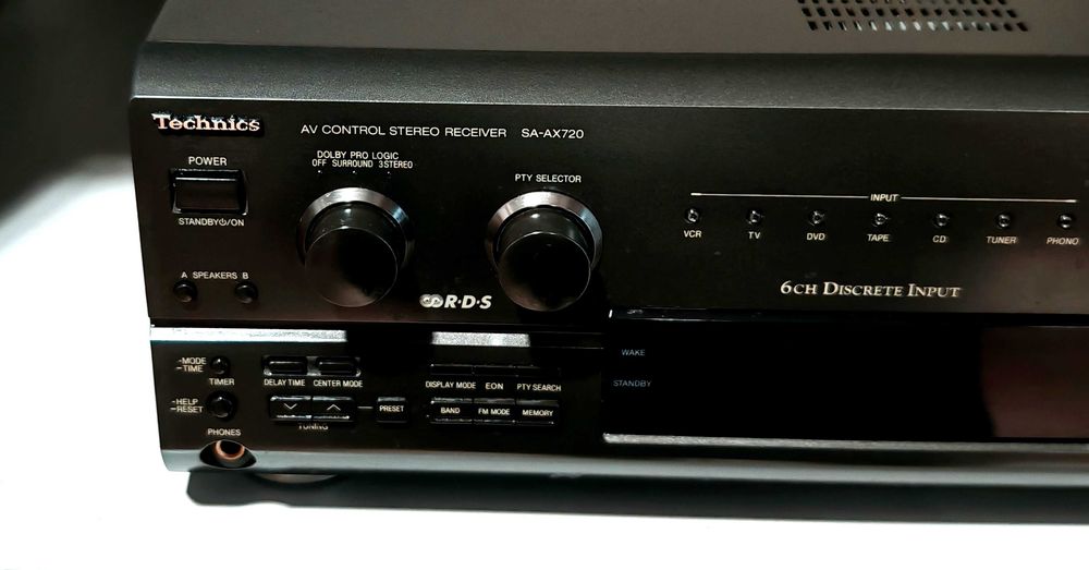 Amplituner Technics SA-AX720 Dolby Surround Pro Logic 5.1 5 x 100 W !!