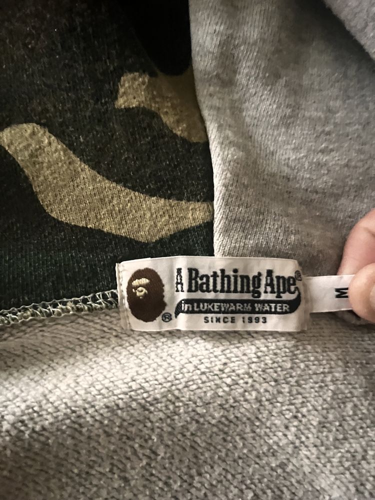 Bape Bapeland 1st Anniversary Shark Hoodie