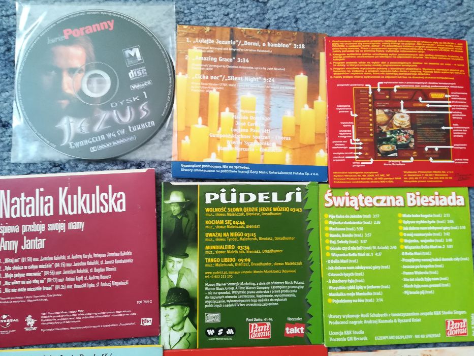 płyty CD przeboje biesiadne,film.przepisy