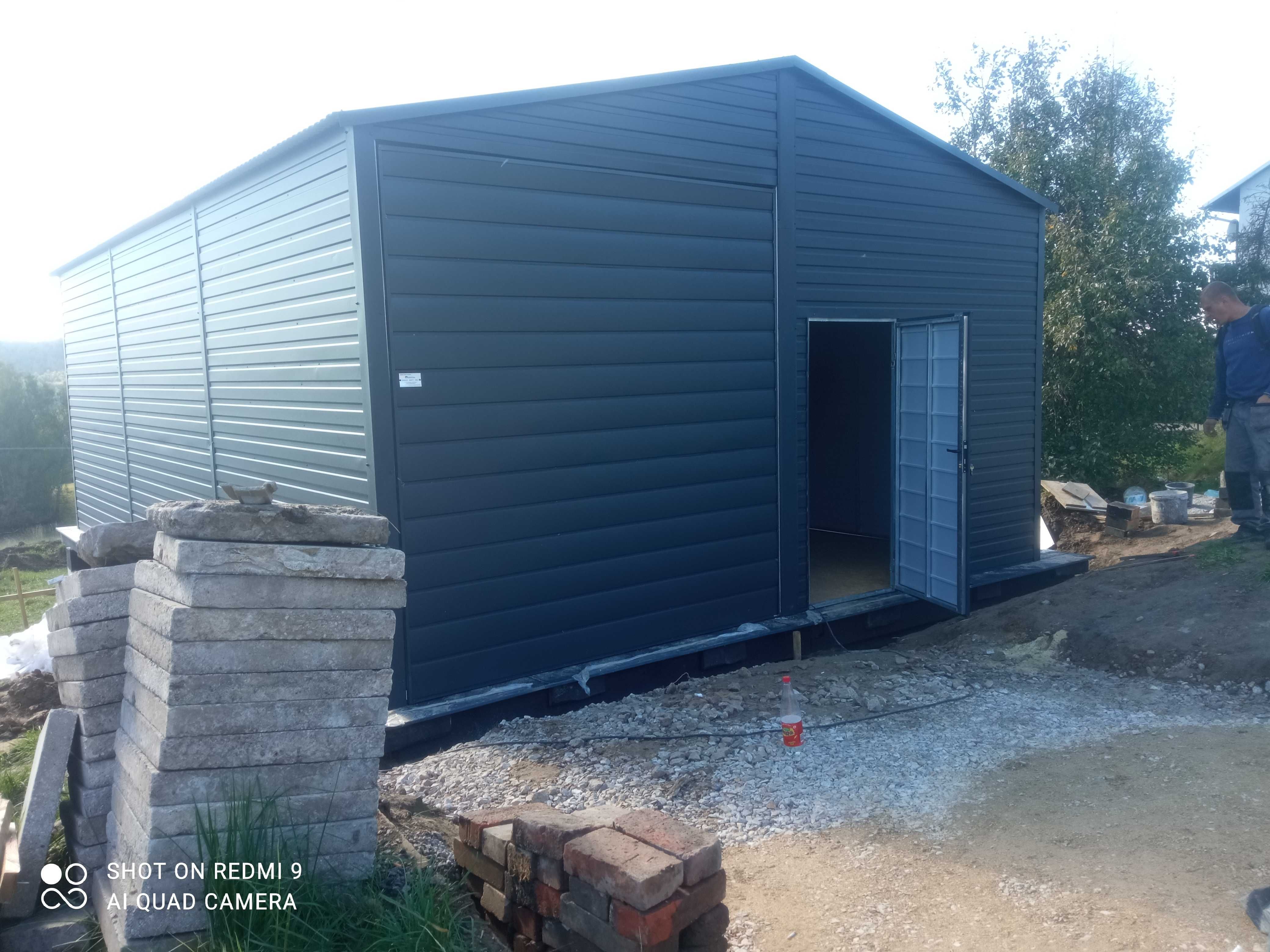 Garaż Blaszany 8x10 - Producent
