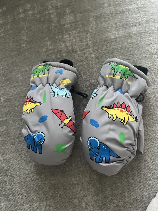 Краги 2-3 роки варежки непромокаемые перчатки рукавиці