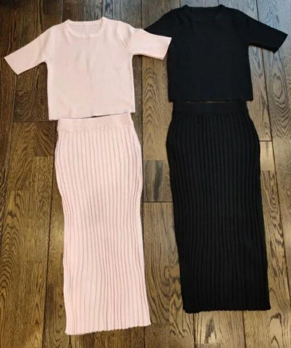 Модний трикотажний костюм