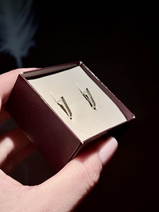 Сережки з діамантами