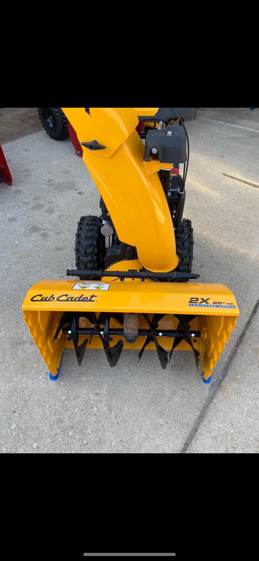 Cub cadet 2x odsniezarki