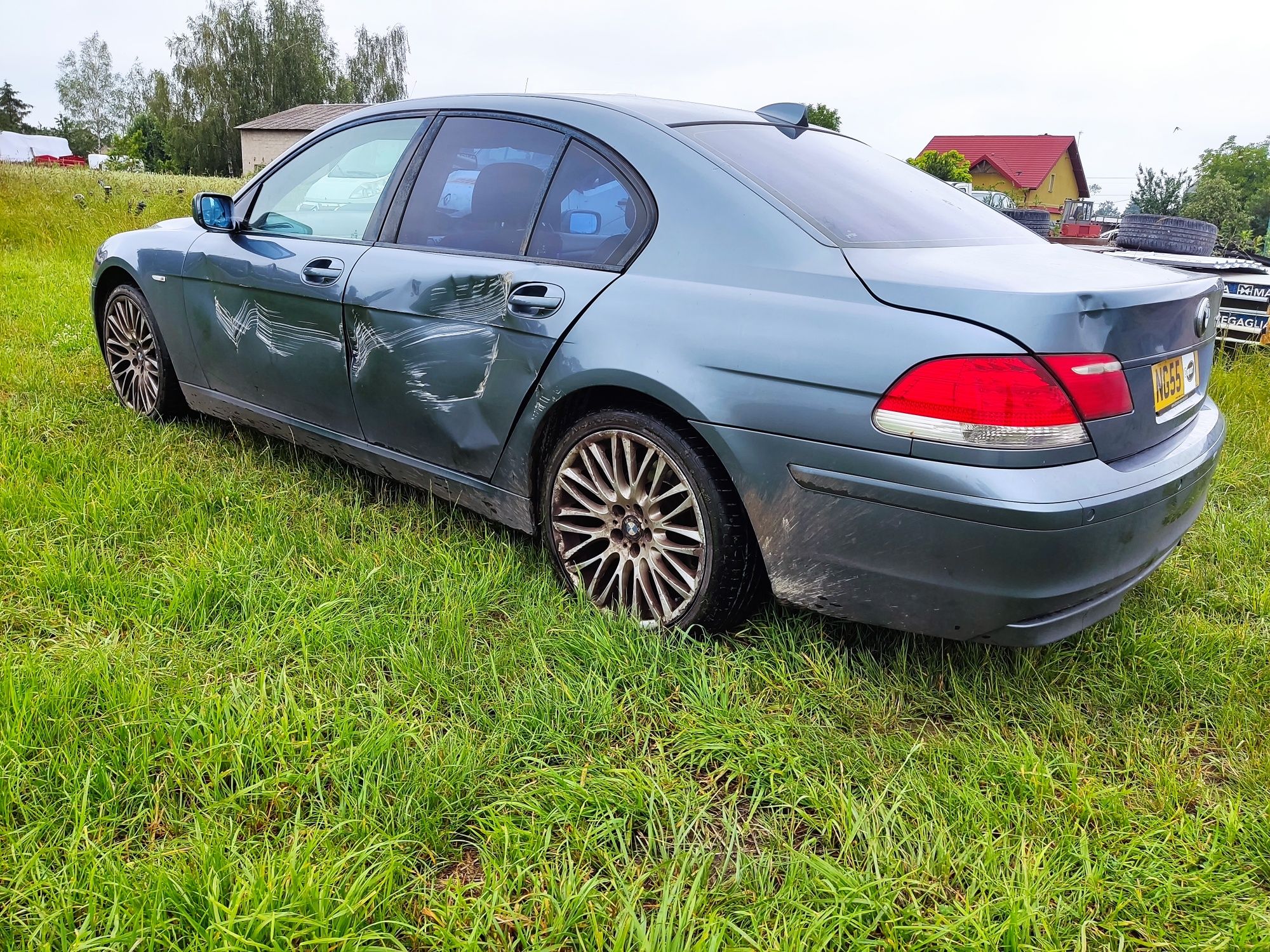 Karoseria BMW E65 e66 MICHIGANBLAU A38 Maska Zderzak Błotnik Drzwi