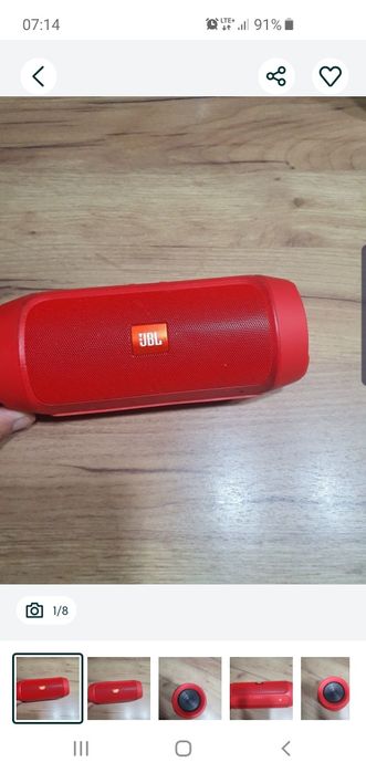 Bezprzewodowy głośnik JBL Charge 2 + (plus).