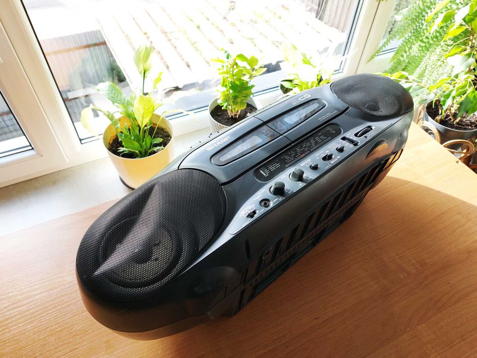 Radiomagnetofon SHARP WQ-CD220L(GY)