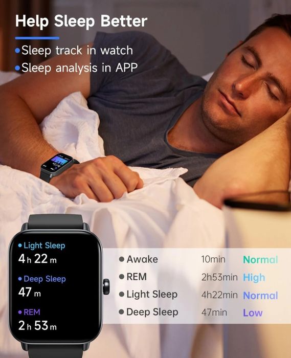 TOOBUR IDW19 1,8-calowy inteligentny smartwatch