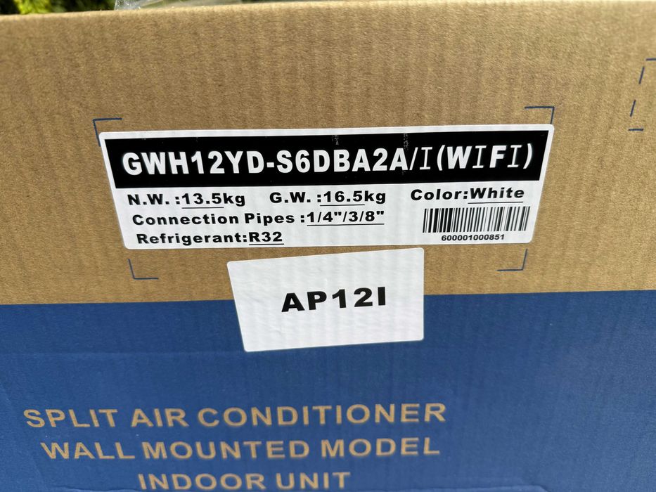 Gree Amber Prestige GWH12YD-S6DBA2A 3,53kW tylko jednostka wewnętrzna