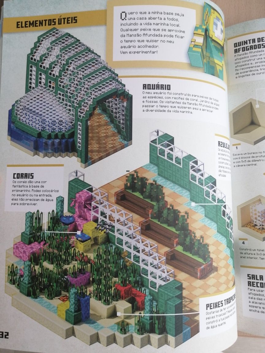 Livro Minecraft Bases Épicas NOVO