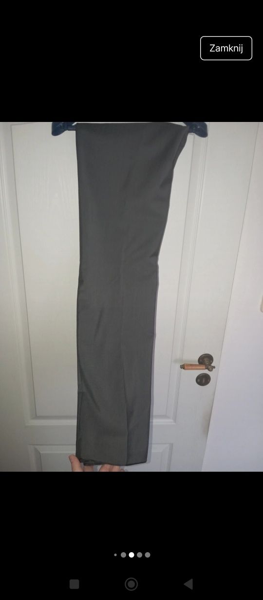 Garnitur męski slim fit Bytom/na wzrost 182 cm