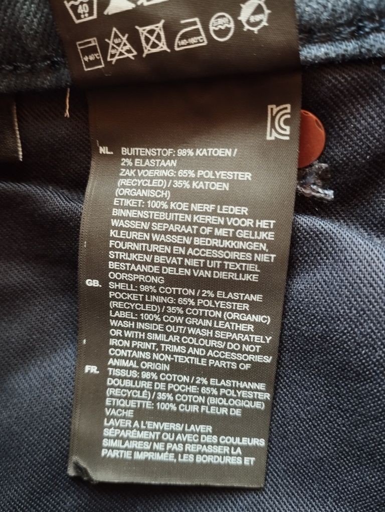 Spodnie jeansy jeansowe męskie nowe XS/S Raw