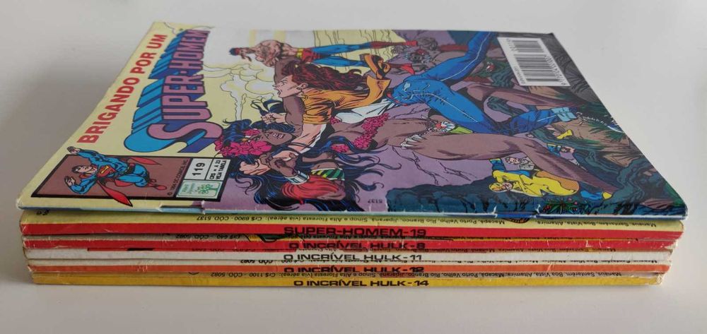 Revistas do Hulk e Super-Homem -2,50€