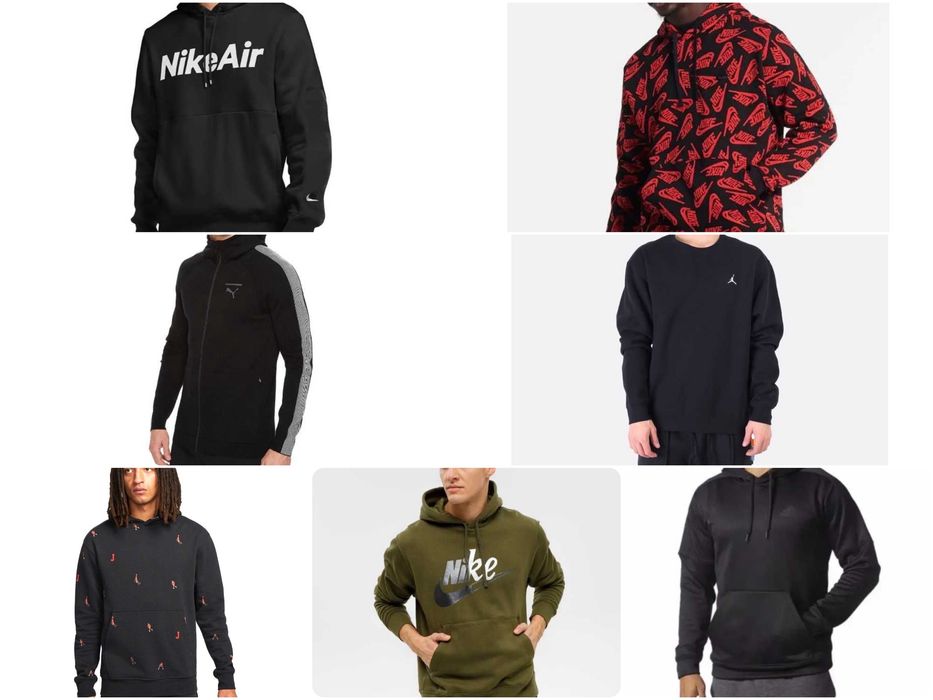 Реглан худі Nike Jordan adidas Puma толстовка