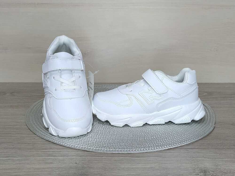 Белые кроссовки подростковые р31  18,5  см пена + Отзыв